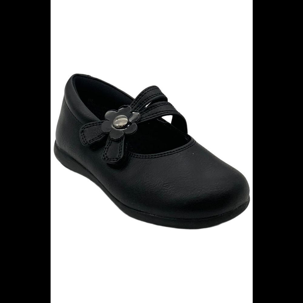 Rachel Shoe Toddler's Girls Lil Lenox Flat Black -